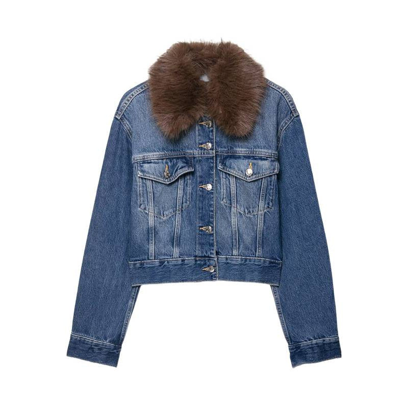 Women's Casual Loose Stylish Design Long Sleeve Denim Jacket All Products