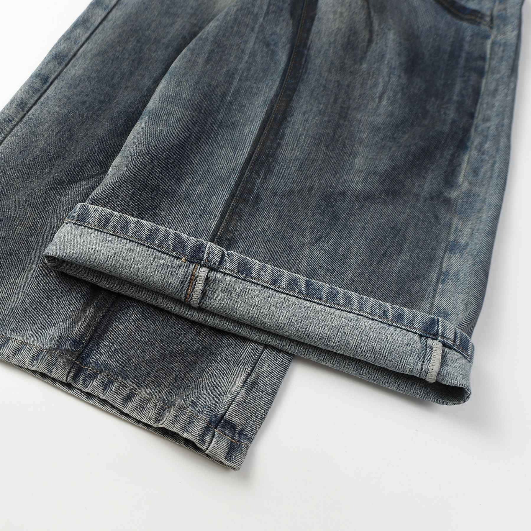 High Street Washed Jeans For Men And Women MuddyStock