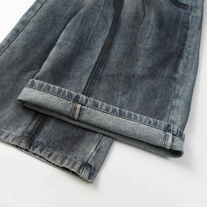 High Street Washed Jeans For Men And Women MuddyStock