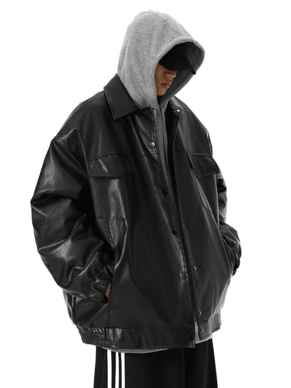 Men's Vintage PU Jacket MuddyStock