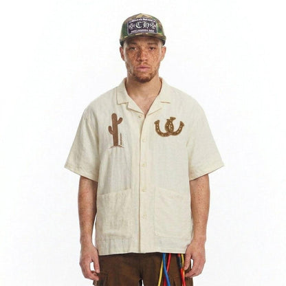Short Sleeve Vacation Style Shirt for Men | MuddyStock Originals