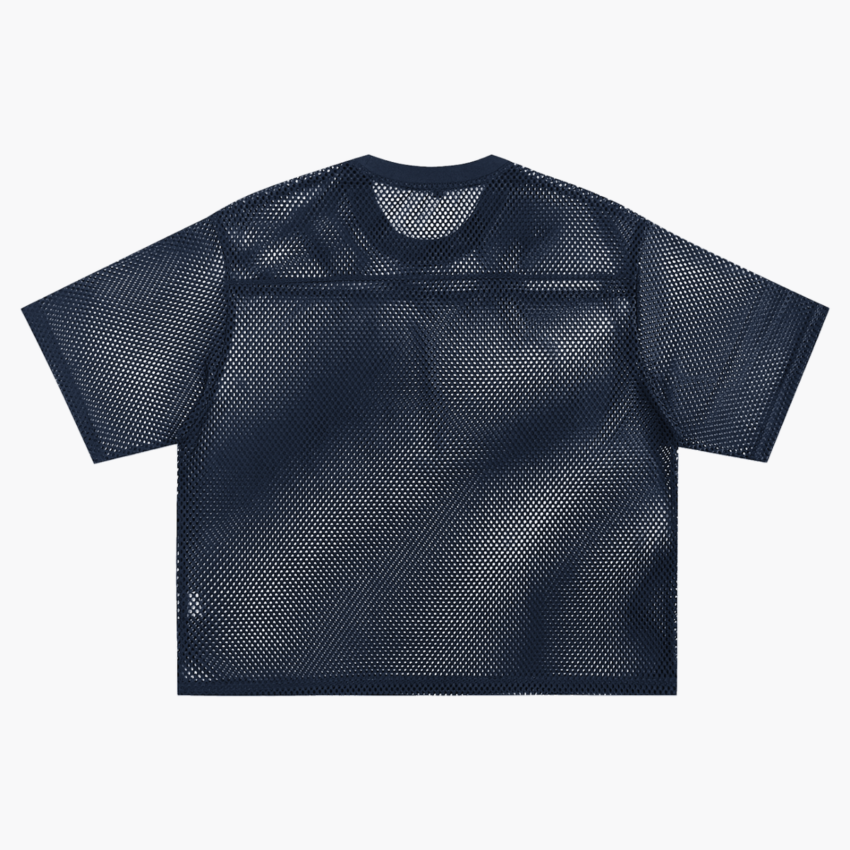 See-through Boxy Net T-Shirt For Men