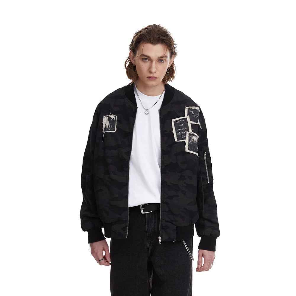 Vintage Detroit Patch Workwear Jacket For Men MuddyStock