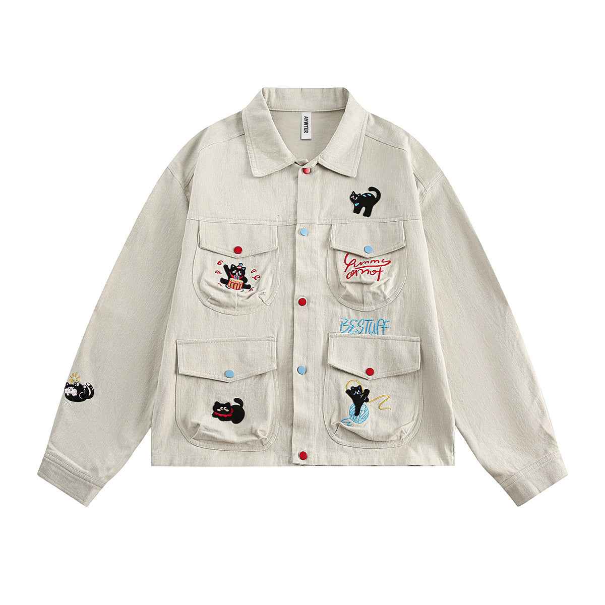 Workwear jacket with multiple pockets eprolo