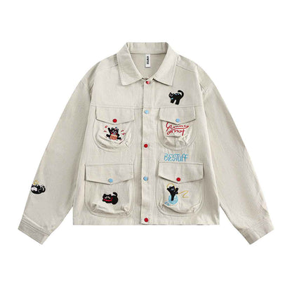 Workwear jacket with multiple pockets eprolo