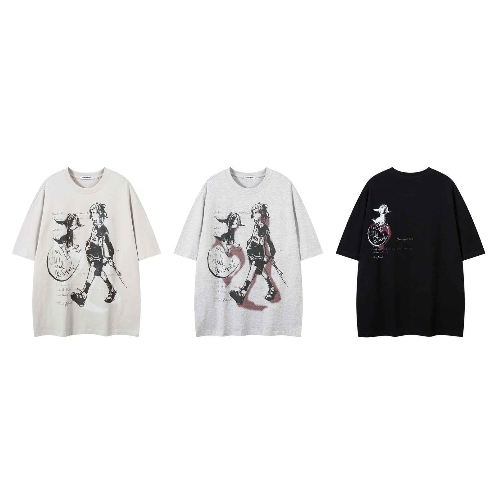 Style Cartoon Print Trendy Short Sleeve T-Shirt For Men And Women | MuddyStock Originals MuddyStock