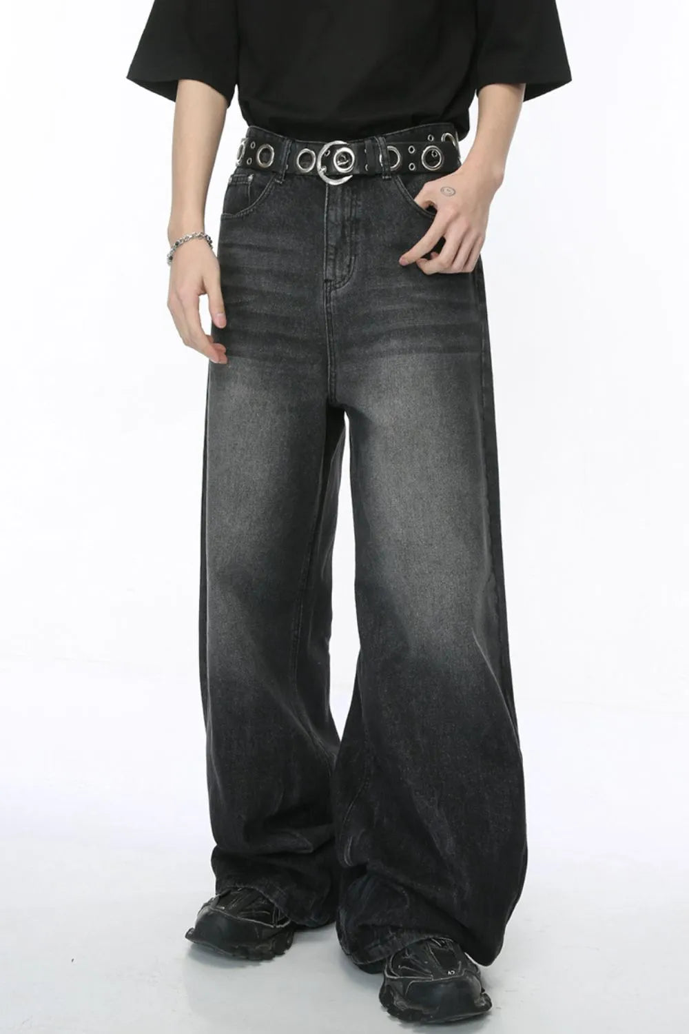 Wide Leg Jeans with Pockets For Men | MuddyStock Originals MuddyStock