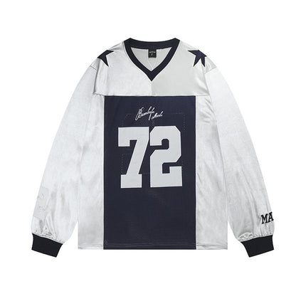 Loose hip hop sports T-shirt long sleeved for men and women | MuddyStock Originals MuddyStock