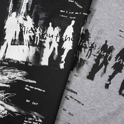 Retro Print Loose T-Shirt For Men And Women | MuddyStock Originals MuddyStock