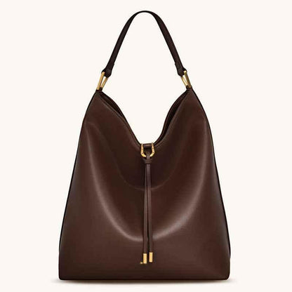 Tote bag with large capacity Coffee Brown (Dark Brown) 29*33*12cm