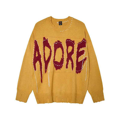 Tassel sweater for men and women | MuddyStock Originals Yellow MuddyStock