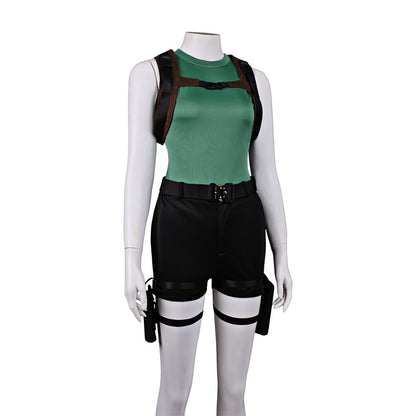 Lara Croft Cosplay Costume For Halloween