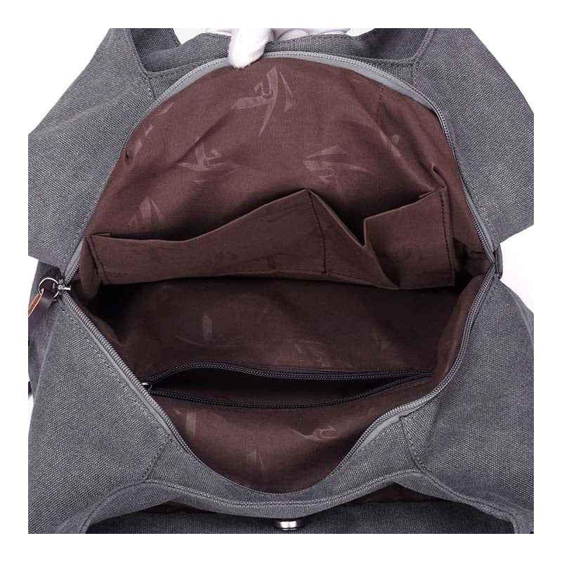 Women's Canvas Zipper bag