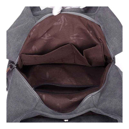 Women's Canvas Zipper bag