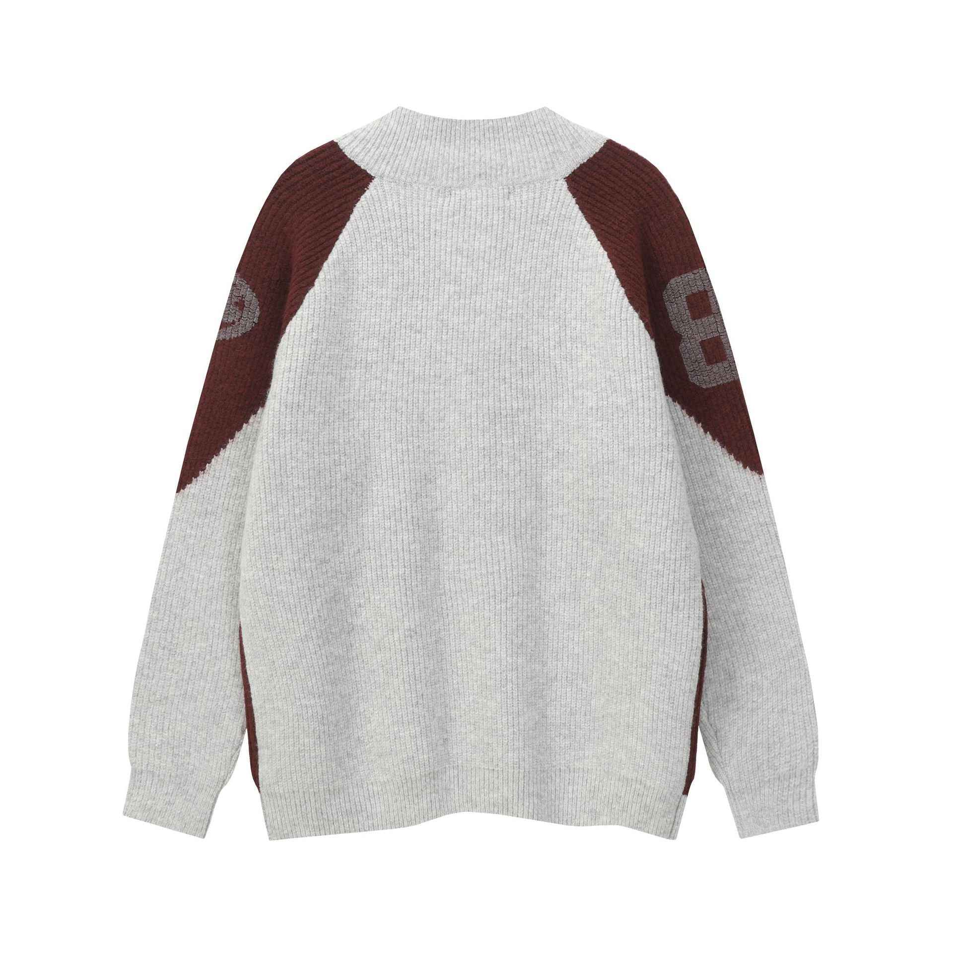 Color blocked zipper sweater jacket for men and women | MuddyStock Originals MuddyStock