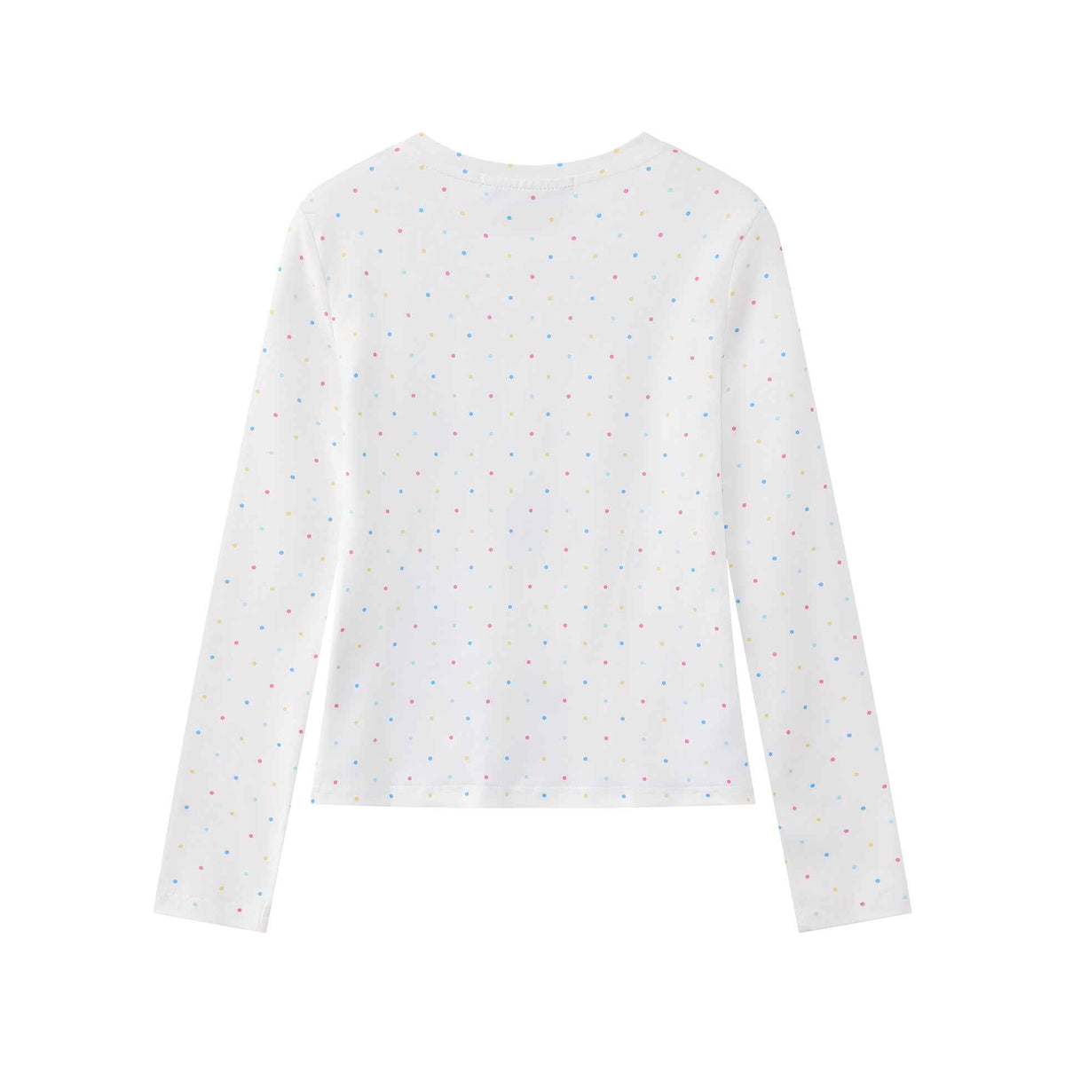 Slim Fit Long Sleeve T-Shirt with Cartoon Print For Women | MuddyStock Originals