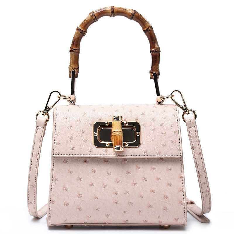 Buckle ostrich pattern women's bag eprolo