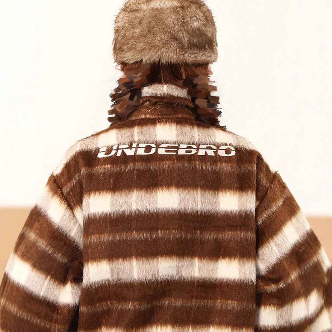 Retro Letter Embroidery Turn-down Collar Coat for Women | MuddyStock Originals MuddyStock