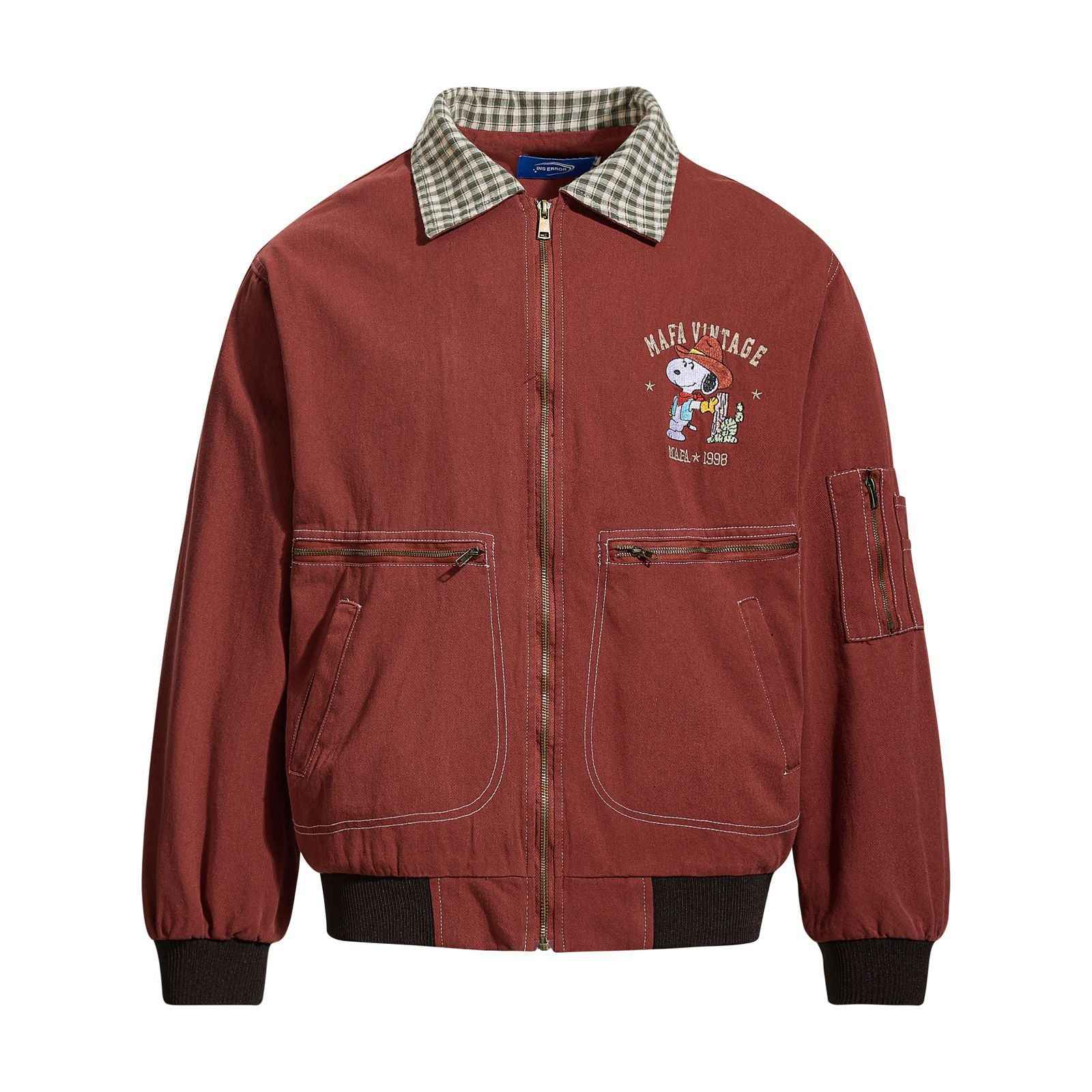 Retro Patchwork Embroidered Jacket For Men | MuddyStock Originals MuddyStock