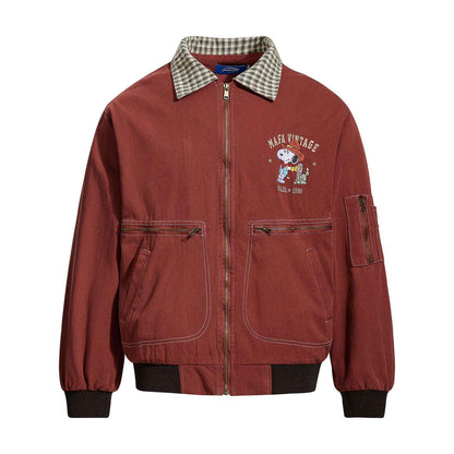 Retro Patchwork Embroidered Jacket For Men | MuddyStock Originals MuddyStock