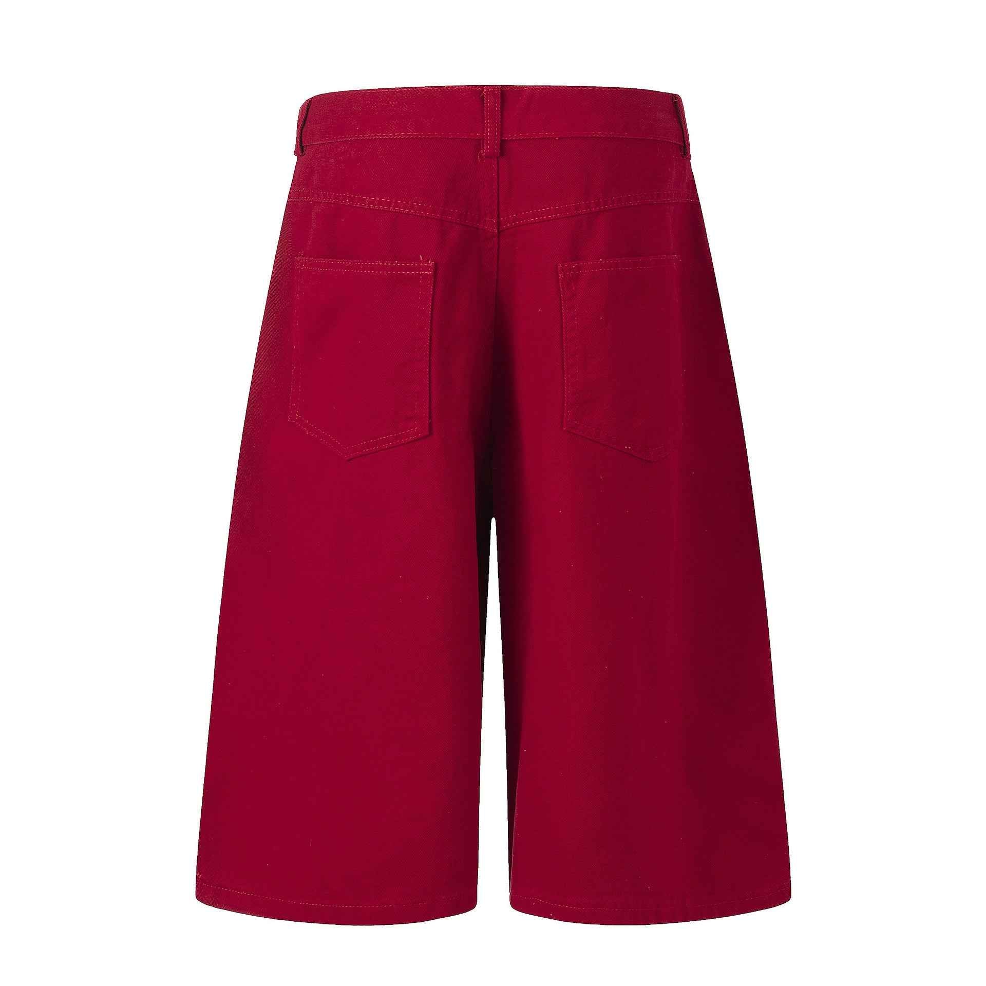 Loose Straight Wide Leg Cropped Pants For Women | MuddyStock Originals