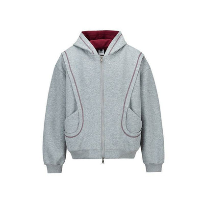 Loose Hoodies For Men And Women| MuddyStock Originals Flower Gray MuddyStock