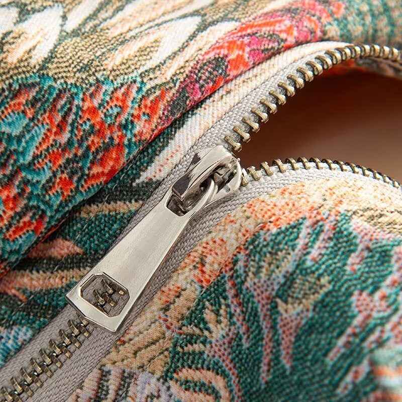 Peacock print zipper jacket for women | MuddyStock Originals MuddyStock