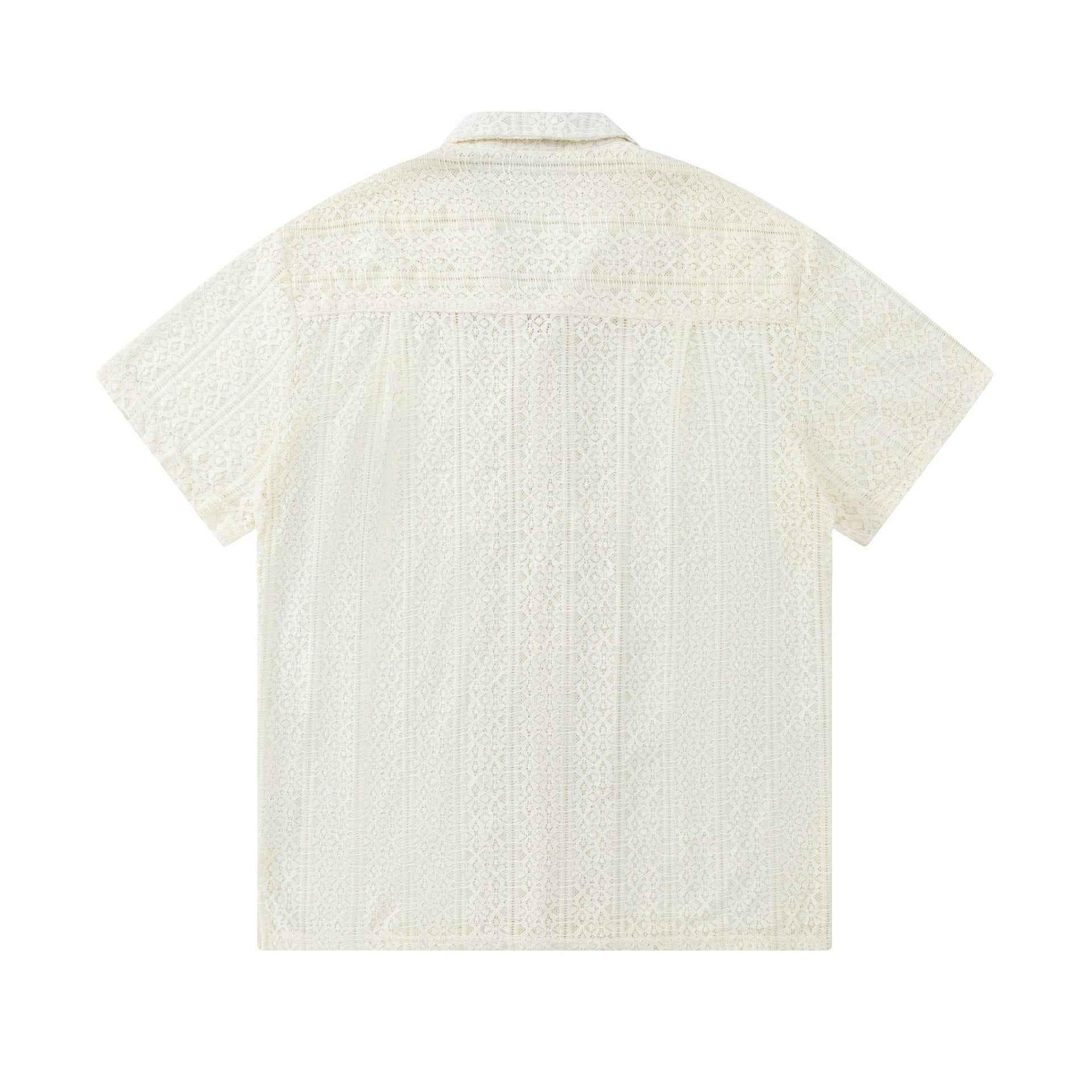Beach coconut tree graffiti short sleeved shirt for men | MuddyStock Originals