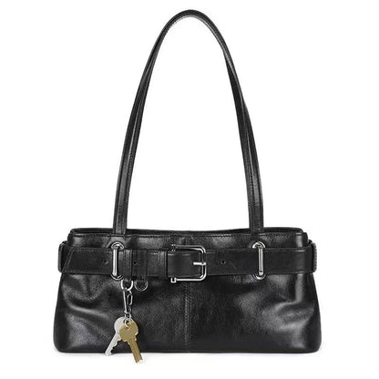 Small niche design bag for women Black