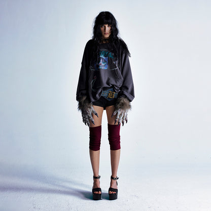 Graffiti hooded sweatshirt for women | MuddyStock Originals eprolo