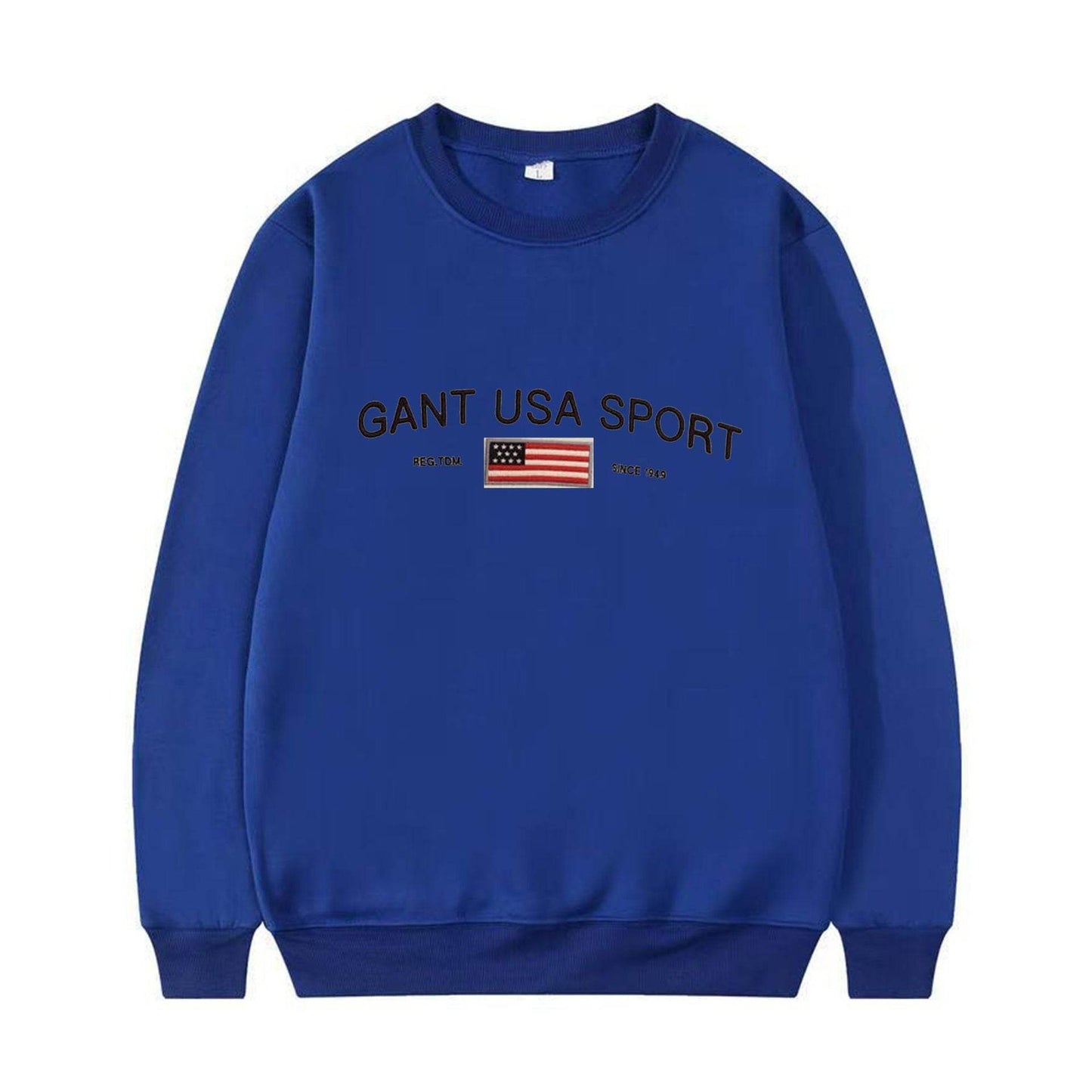 Crew Neck Sweatshirt For Men And Women | MuddyStock Originals Blue MuddyStock