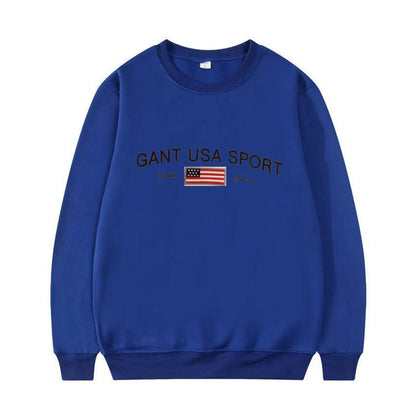 Crew Neck Sweatshirt For Men And Women | MuddyStock Originals Blue MuddyStock