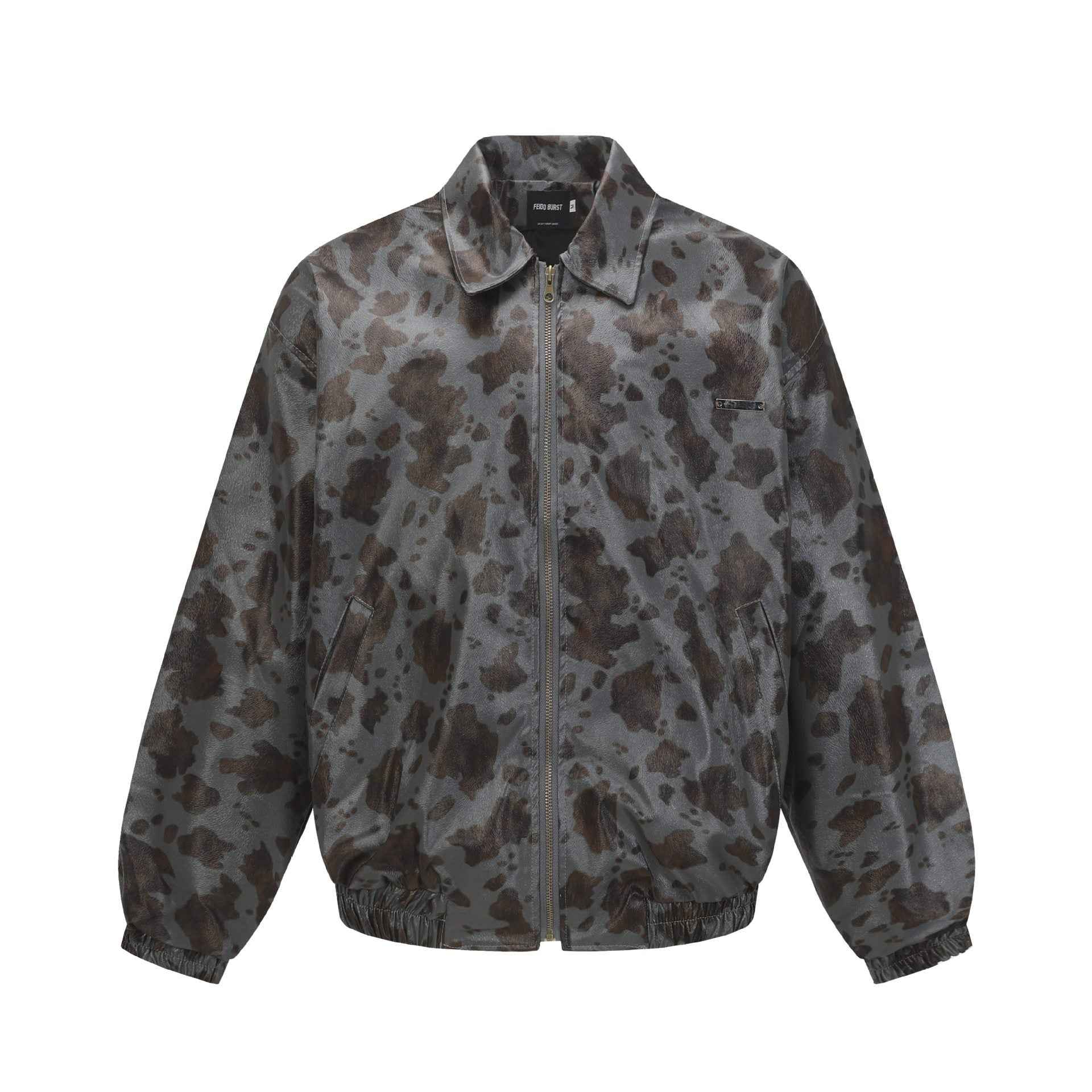 Street Style Loose Jacket For Men And Women | MuddyStock Originals Gray MuddyStock