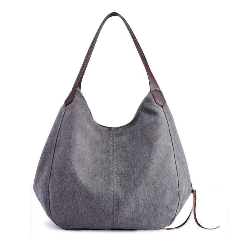 Women's Canvas Zipper bag