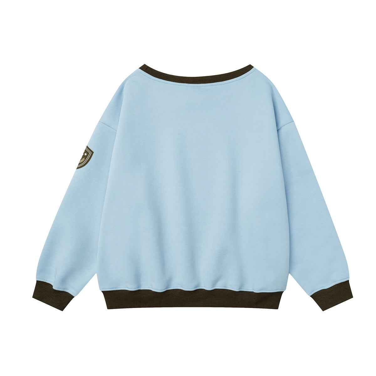 Women's loose round neck sweatshirt with letter printed pattern | MuddyStock Originals MuddyStock