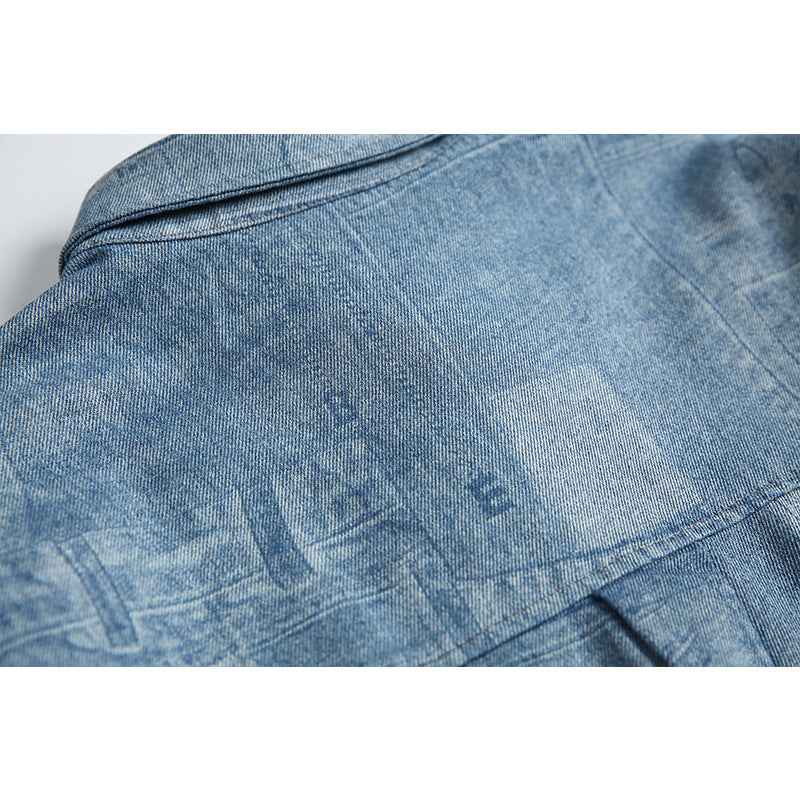 Vintage patchwork long sleeved shirt for men and women | MuddyStock Originals eprolo