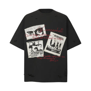 Men's loose short sleeved T-shirt | MuddyStock Originals Black