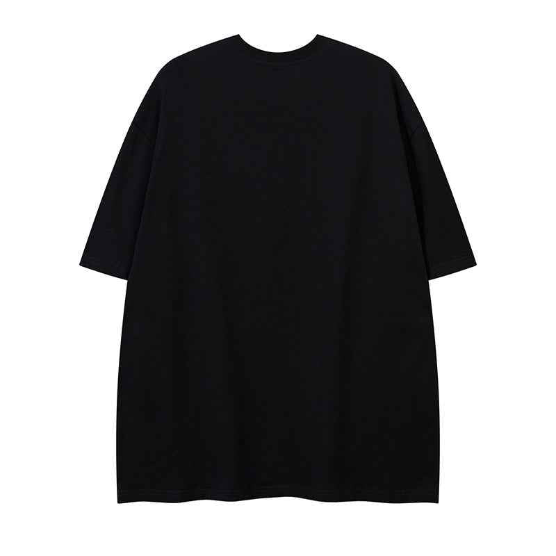 Letter Print Short Sleeve T-Shirt for Men and Women | MuddyStock Originals MuddyStock