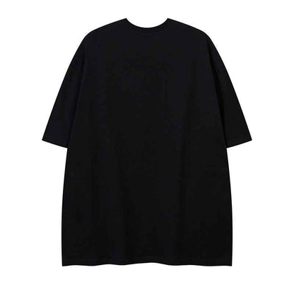 Letter Print Short Sleeve T-Shirt for Men and Women | MuddyStock Originals MuddyStock