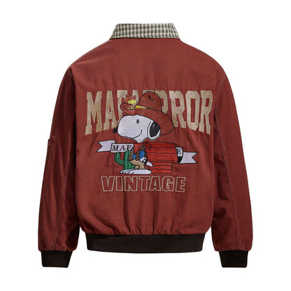 Retro Patchwork Embroidered Jacket For Men | MuddyStock Originals MuddyStock