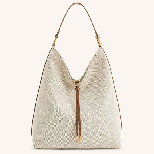 Tote bag with large capacity Canvas Brown 29*33*12cm eprolo