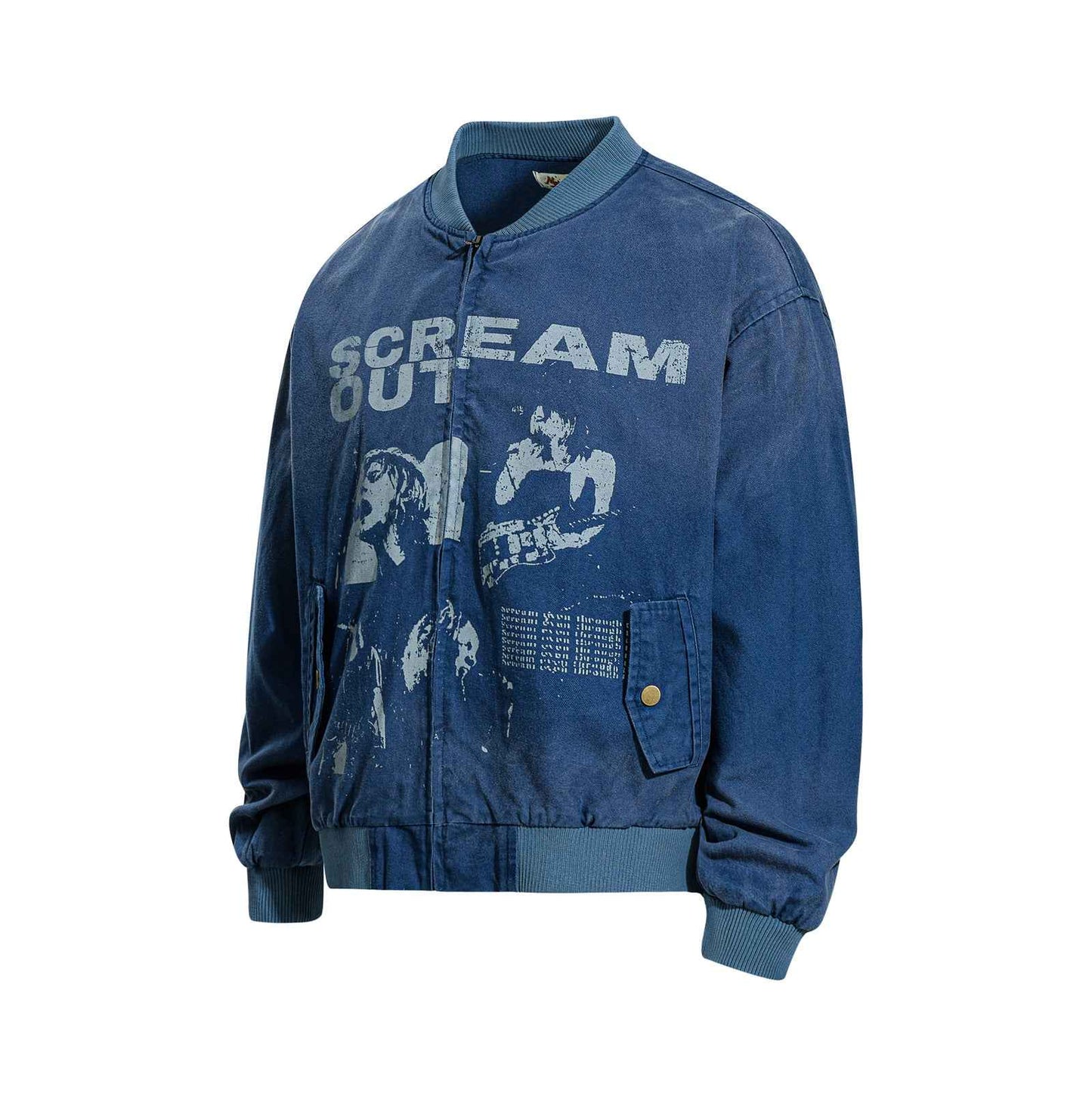 Rockabilly Vintage Print Loose Casual Jacket for Men | MuddyStock Originals MuddyStock