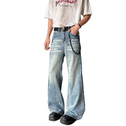 Light blue washed denim jeans for men | MuddyStock Originals MuddyStock