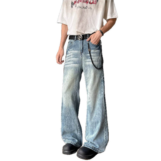 Light blue washed denim jeans for men | MuddyStock Originals MuddyStock