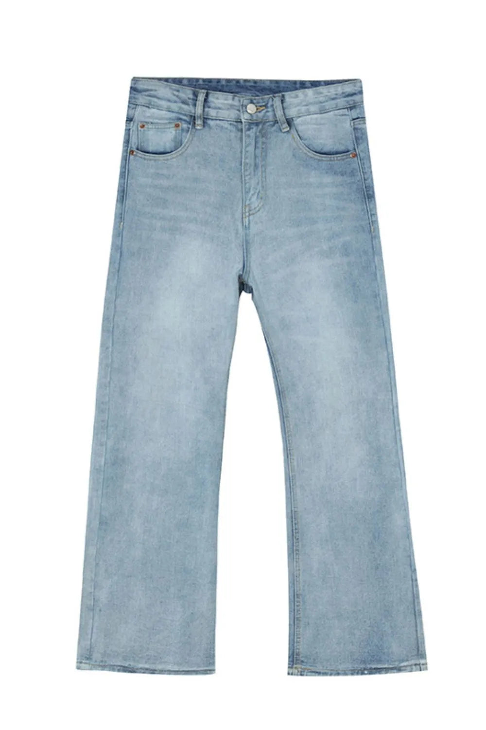 Straight Leg Jeans with Pockets For Men | MuddyStock Originals Light Blue MuddyStock