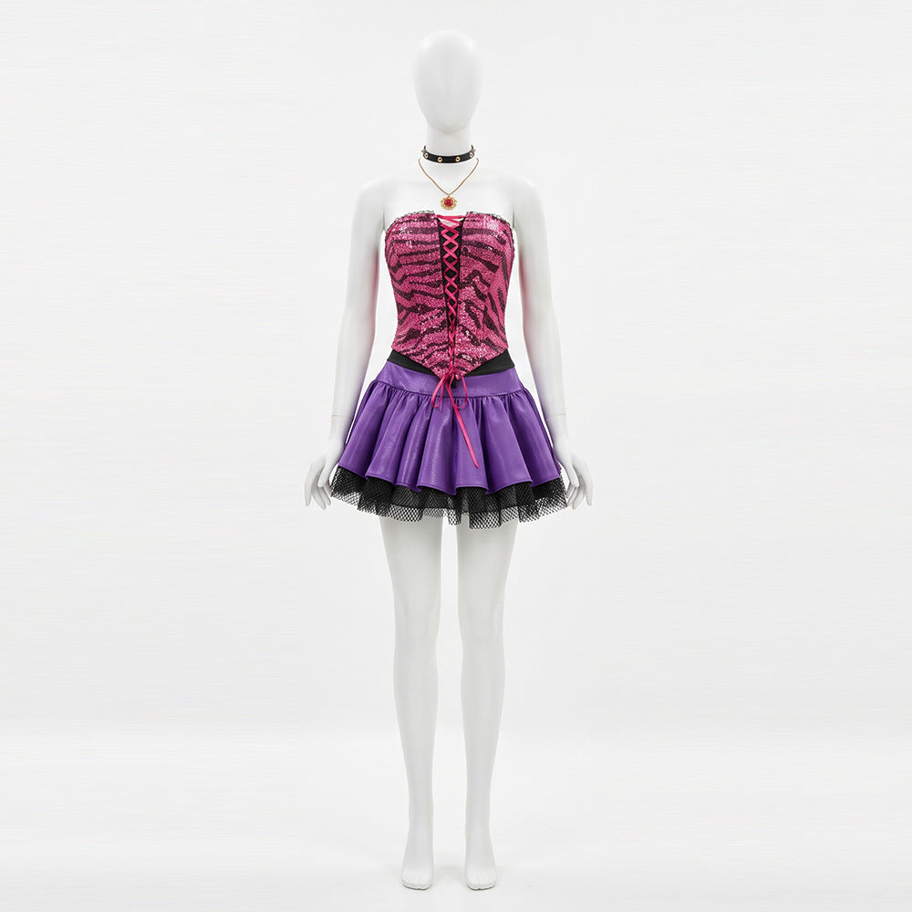 Gothic Punk Style Outfit Cosplay Costume
