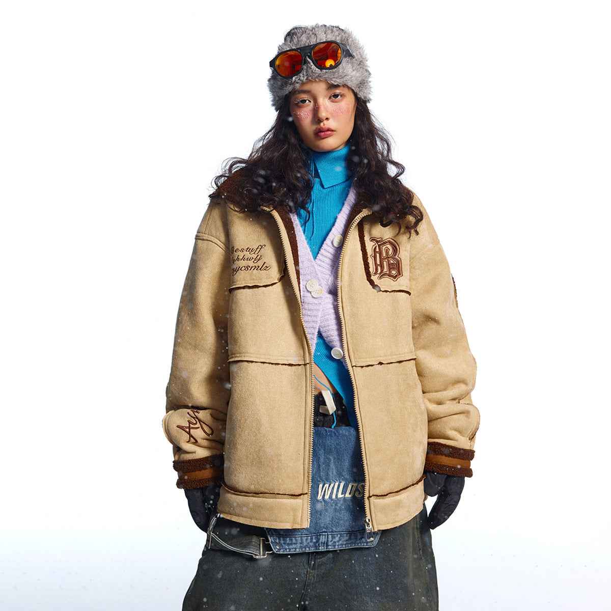 Suede jacket for women | MuddyStock Originals MuddyStock