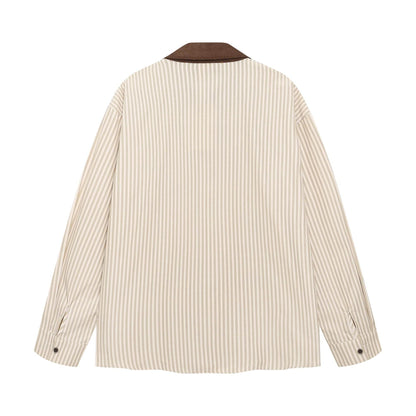 Fun animal design striped long sleeved shirt | MuddyStock Originals