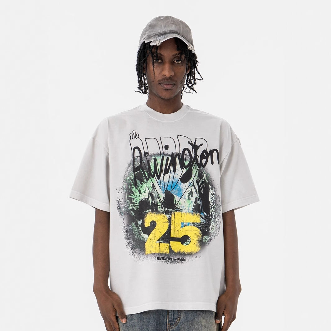 Printed Casual Short Sleeve T-Shirt for Men | MuddyStock Originals MuddyStock