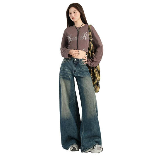 Women's Loose Wide Leg Jeans | MuddyStock Originals MuddyStock